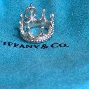 Authentic Tiffany & Co crown charm